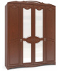 Фото Шкаф Лотос ШР-4 (178) четырехдверный от производителя Браво-мебель в Анапе по цене 35&nbsp;360 ₽