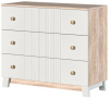 Фото Комод Ланзетти (3 ящика)  от производителя Браво-мебель в Анапе по цене 13&nbsp;920 ₽