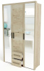 Фото Шкаф Мале (137) трехдверный от производителя СБК в Анапе по цене 38&nbsp;770 ₽
