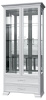 Фото Шкаф с витриной Грация (2 дв) 4 стекла от производителя Браво-мебель в Анапе по цене 43&nbsp;720 ₽
