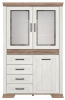 Фото Шкаф Marselle REG2W1D4S от производителя Black Red White (БРВ) в Анапе по цене 46&nbsp;690 ₽