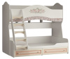 Фото Кровать двухъярусная Алиса (СМ 80х190) от производителя Мебельсон в Анапе по цене 37&nbsp;170 ₽