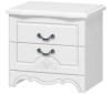 Фото Тумба прикроватная Лотос белый от производителя Браво-мебель в Анапе по цене 6&nbsp;320 ₽