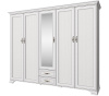Фото Шкаф 5DG2SZ Тиффани (Tiffany) (259) пятидверный от производителя Анрэкс в Анапе по цене 108&nbsp;200 ₽