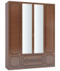 Фото Шкаф Лакированный ШР-4 (164) с зеркалом четырехдверный от производителя Браво-мебель в Анапе по цене 48&nbsp;970 ₽