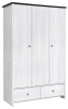 Фото Шкаф Порто SZF3D2S (129) трехдверный от производителя Black Red White (БРВ) в Анапе по цене 30&nbsp;340 ₽