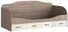 Фото Кровать односпальная с ящиками Афина (СМ 90х200) без основания от производителя Мебель Маркет в Анапе по цене 21&nbsp;910 ₽